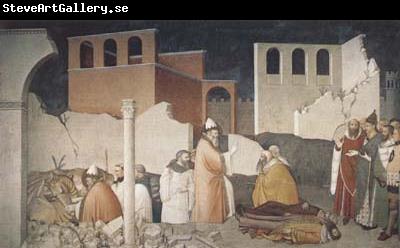 Ambrogio Lorenzetti St Sylvester Sealing thte Dragon's Mouth (mk08)